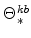  \Theta^{kb}_{\ast}