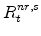  R^{nr,s}_{t}