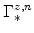  \Gamma^{z,n}_{\ast}