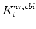  K^{nr,cbi}_{t}