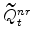  % \widetilde{Q}^{nr}_{t}