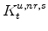  % K^{u,nr,s}_{t}