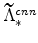 \widetilde{\Lambda}^{cnn}_{\ast}