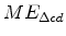  ME_{\Delta cd}