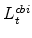  L^{cbi}_{t}