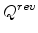  Q^{rev}