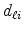  d_{\ell i}