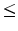  \le 