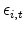  \epsilon_{i,t}