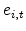 \displaystyle e_{i,t}