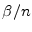  \beta/n
