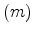  % (m)