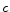 c