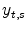  y_{t,s}