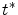  t^{\ast }