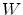  W