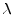  \lambda