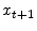 \displaystyle x_{t+1}