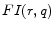  FI(r,q)