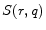  S(r,q)