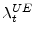  \lambda_{t}^{UE}