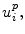  u_{i}^{p},
