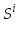 \displaystyle S^{i}