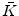  \bar{K}