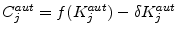  C_{j}^{aut}=f(K_{j}^{aut})-\delta K_{j}^{aut}