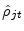  \hat{\rho}_{jt}