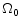 \displaystyle \Omega_{0}