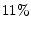  11\%