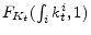  F_{K_t}(\int_{i}k^i_t,1)