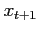 $x_{t+1}$