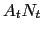$\displaystyle A_{t}N_{t}$