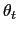 $ \theta_{t}$