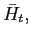 $ \bar{H}_{t},$