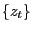 $ \{z_{t}\}$