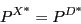 \begin{displaymath} \begin{array}
[c]{l}
(14)\,\,P^{X\ast}\,\,=\,\,\left(  {\frac{\sigma}{\sigma-1}} \right) \,G\ast\\
\end{array}\end{displaymath}
