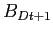 $ B_{Dt+1}$