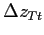 $ \Delta z_{Tt}$