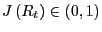 $ J\left( R_{t}\right) \in\left( 0,1\right) $