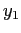 $ y_{1}$