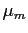$ \mu_{m}$