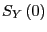 $ S_{Y}\left( 0\right) $