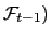 $ \mathcal{F}_{t-1})$
