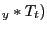 $ _{y}*T_{t})$