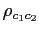 $ \rho_{c_{1}c_{2}}$
