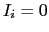 $ I_{i}=0$
