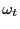 $ \omega _{t}$